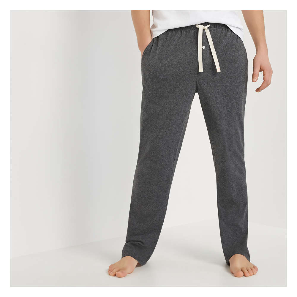 Men's Cotton Pajama Pant in Dark Blue from Joe Fresh