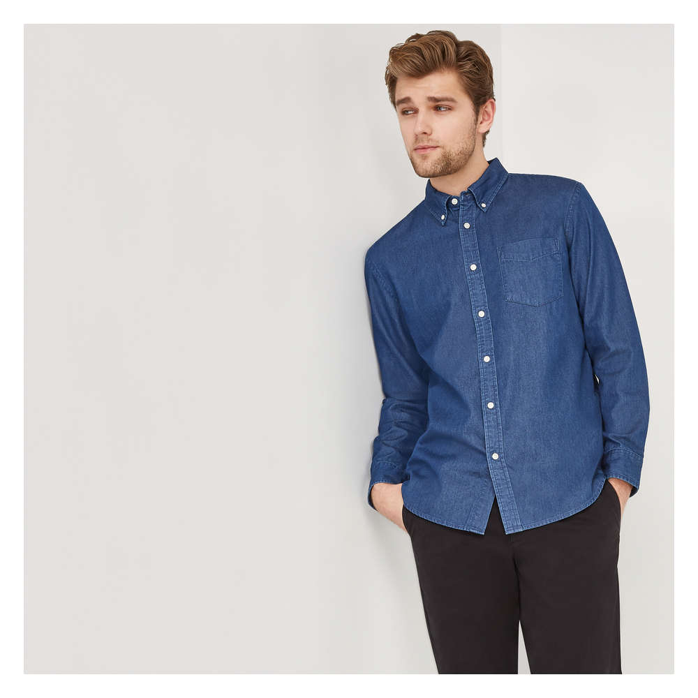 lightweight denim shirt