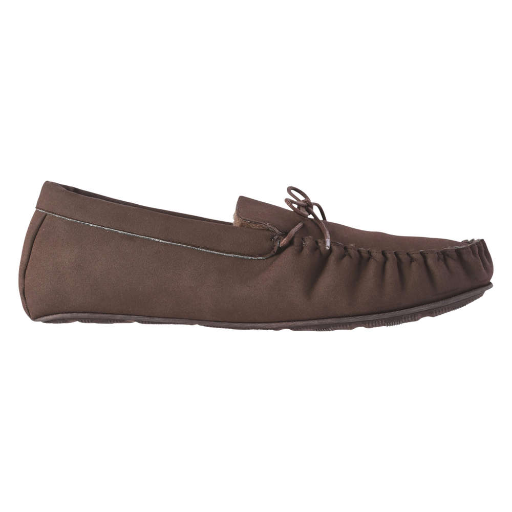 faux suede moccasins