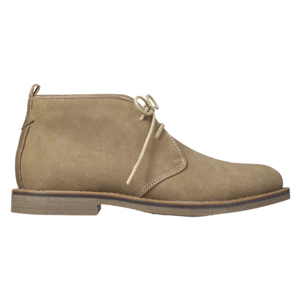 taupe chukka boots
