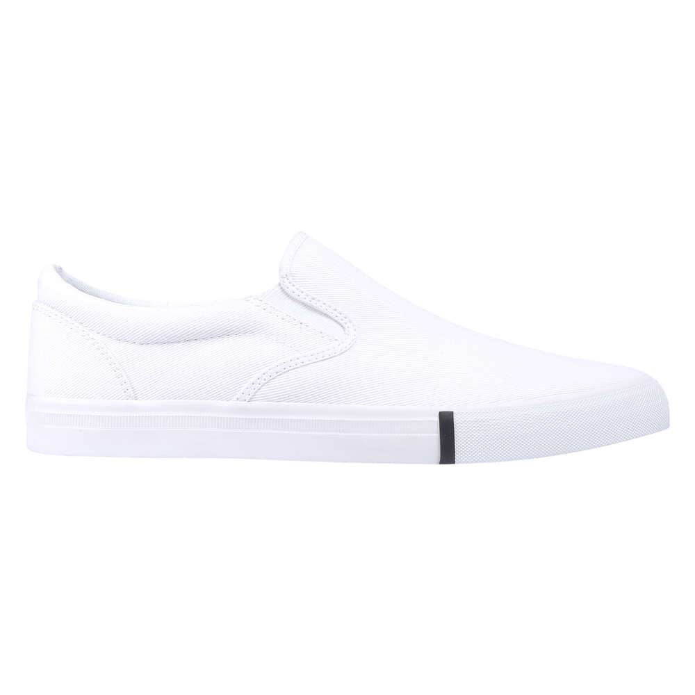 mens white canvas shoes slip on