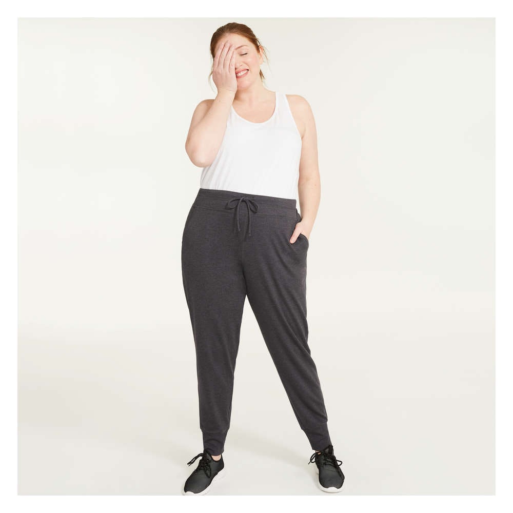 drawstring waist joggers