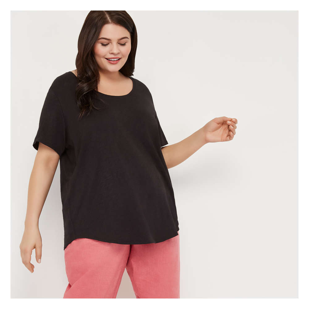 Joe Fresh Women+ Slub Knit Tee 1 ea, $12.00/1ea