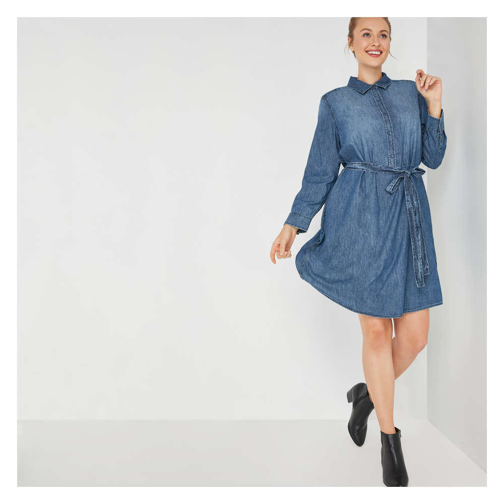joe fresh denim dress