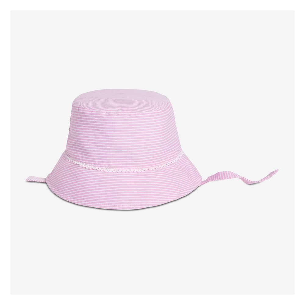light pink bucket hat