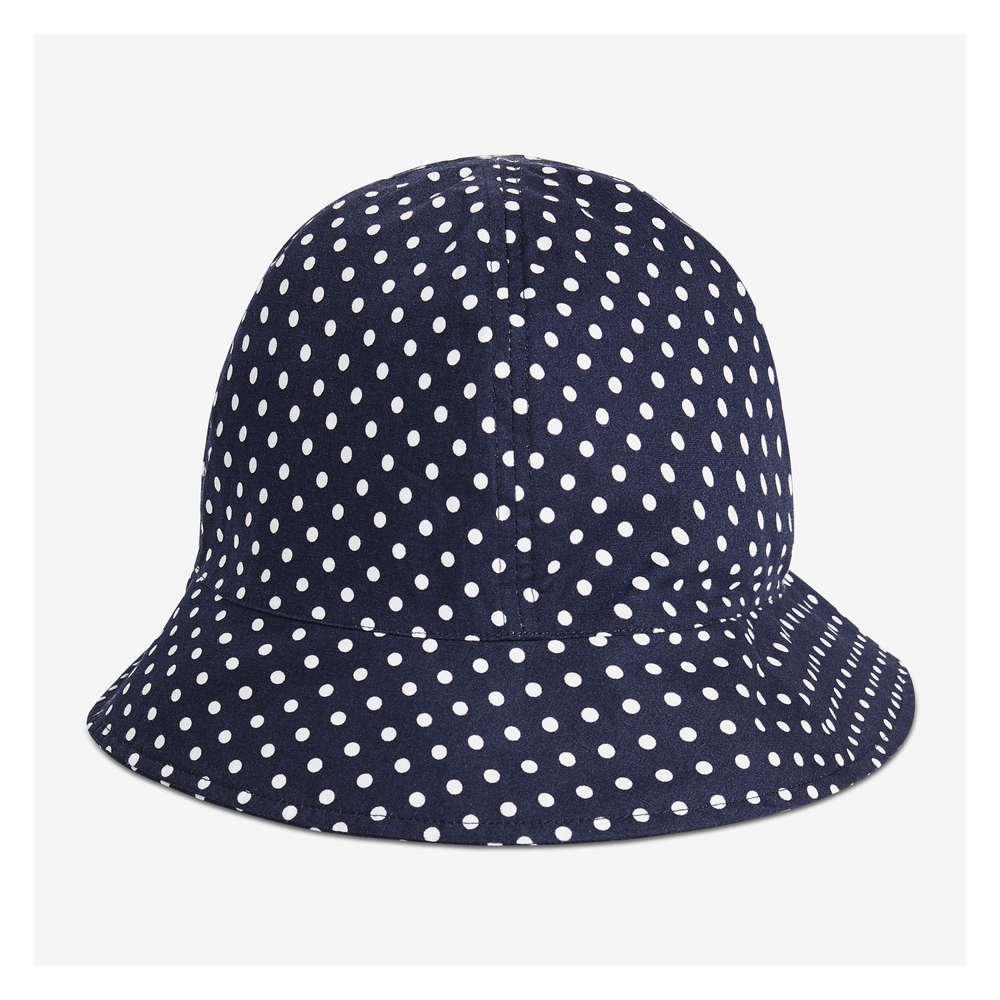 polka dot bucket hat