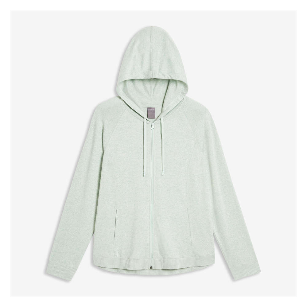 soft knit hoodie