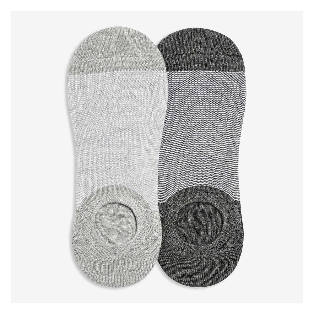 Joe Fresh Chaussettes invisibles, 2 paires 1 ea, 6,00 $/1ch