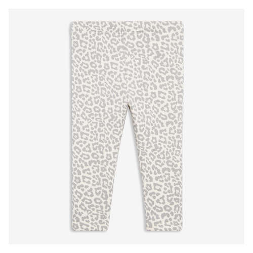 Baby Girls' Printed Fleece Legging in 
