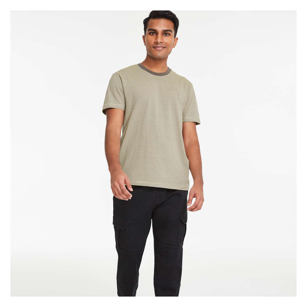 Joe Fresh Men's Stripe Organic Cotton Tee 1 ea, $12.00/1ea