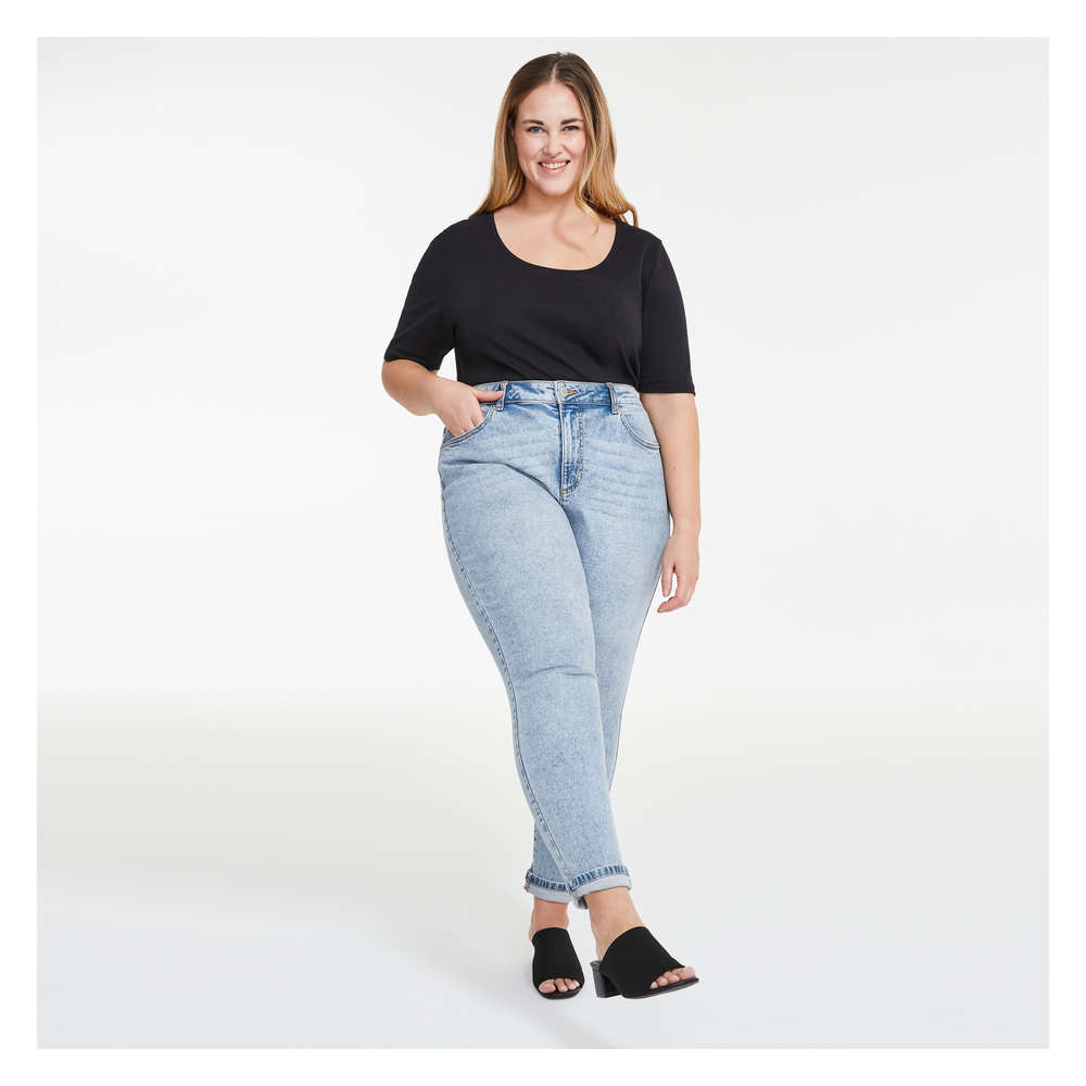 Women+ Skinny Jean in Light Blue from 