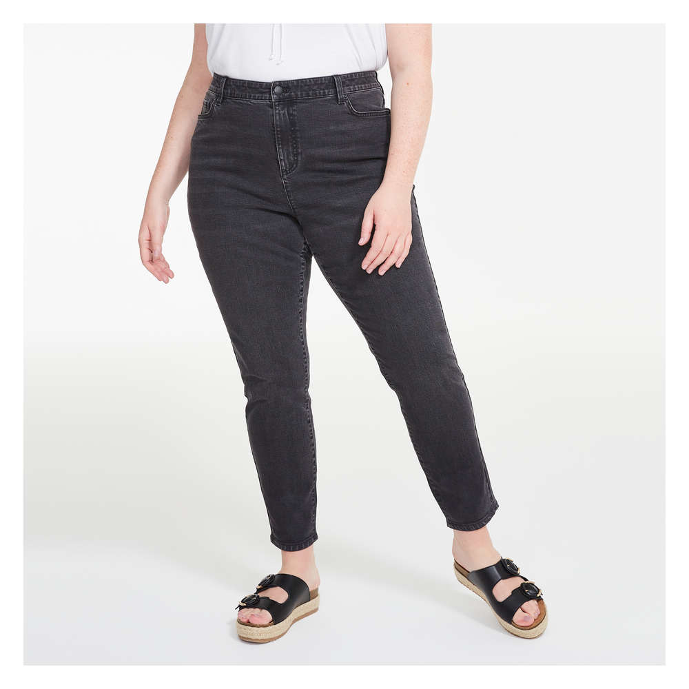 Women+ Skinny Jean in Black from Joe Fresh