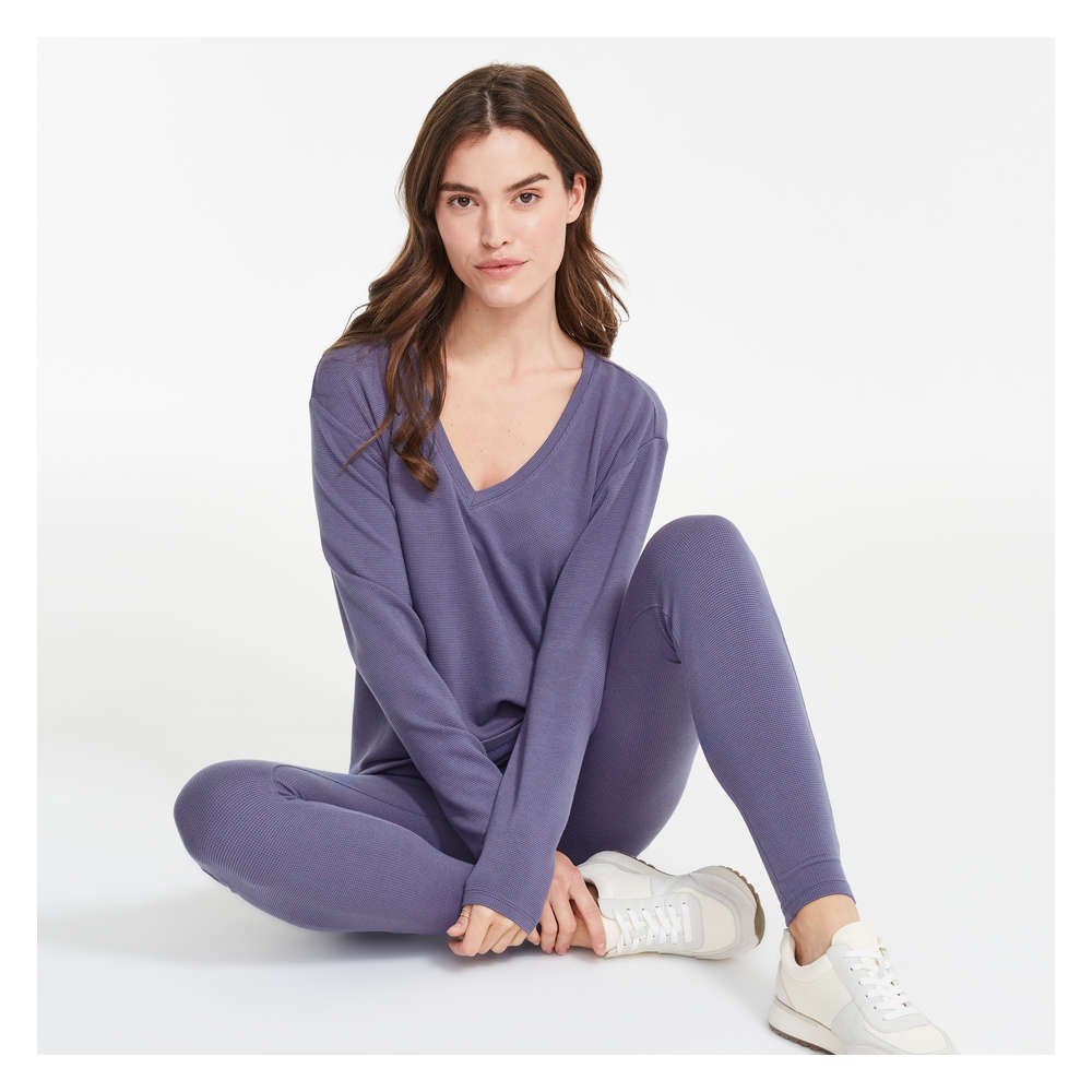 Textured Legging in Slate Grey from Joe 