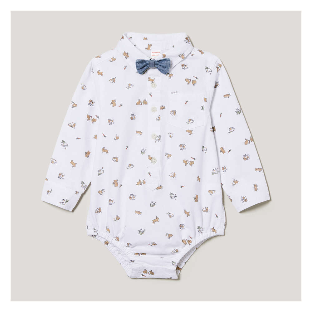 Baby bodysuit with sales bow tie