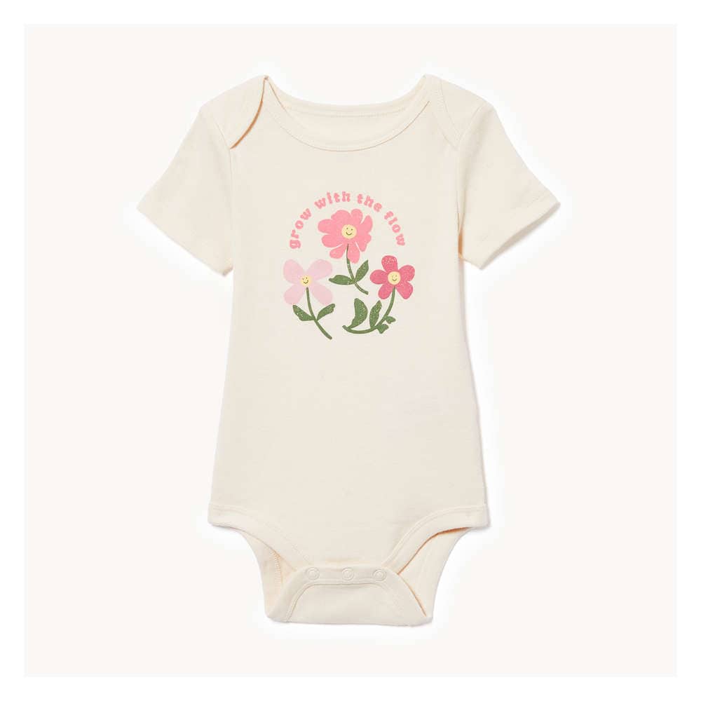 魅力的な Joe Fresh Baby Girls' Graphic Bodysuit - 1 ea | Atlantic テープ・マスキングテープ