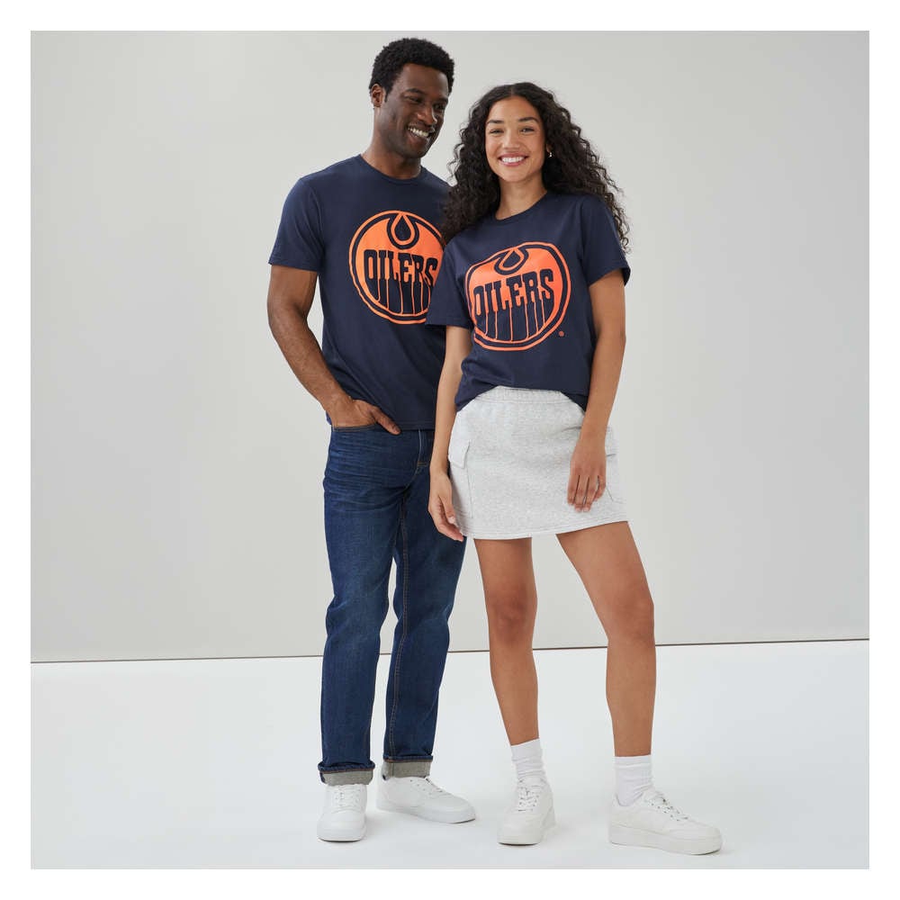 Joe Fresh T-shirt Oilers d’Edmonton de la LNH pour adultes 1 ea, 30,00 $/1ch