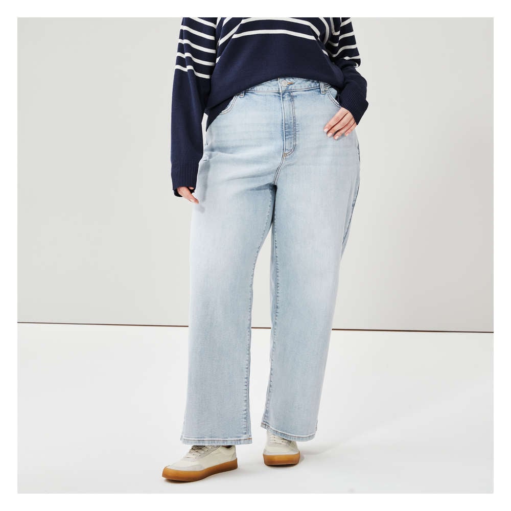 Joe Fresh Women+ High Rise Wide Leg Jean 1 ea, $45.00/1ea