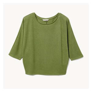 Dolman Sleeve Knit Top in JF Black from Joe Fresh