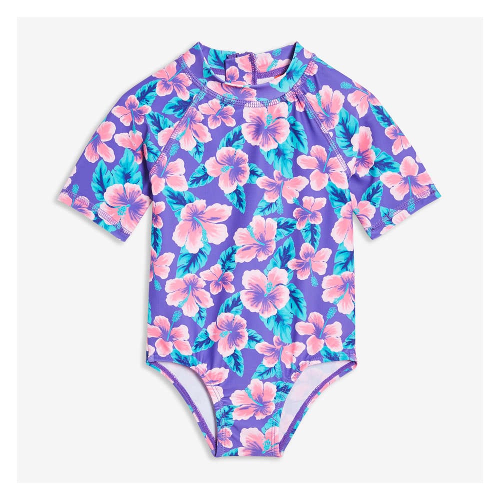 Joe Fresh Baby Girls Rash Guard Swimsuit 1 ea Atlantic Superstore