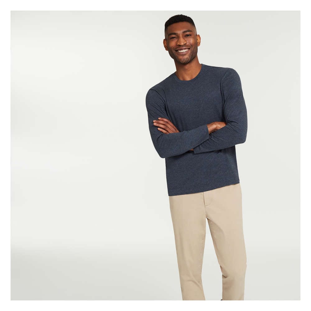 Joe Fresh Chandail essentiel à manches longues pour hommes 1 ea, 16,00 $/1ch