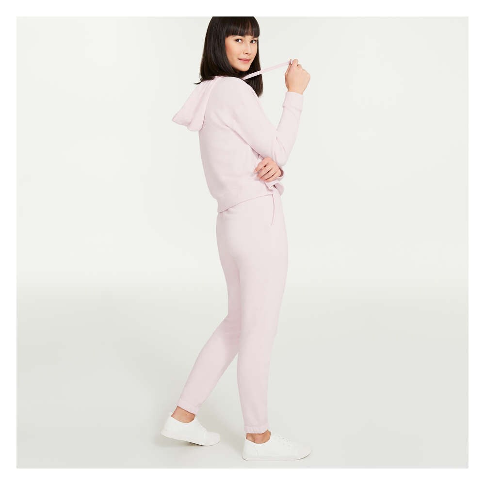 light pink joggers