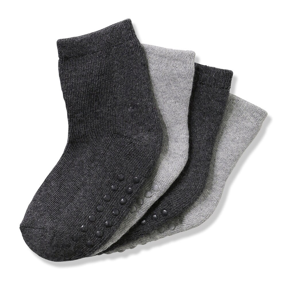 grey toddler socks