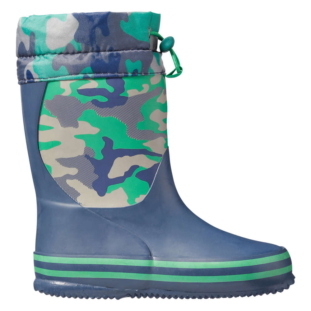 Toddler Boys' Rubber Boots in Green 