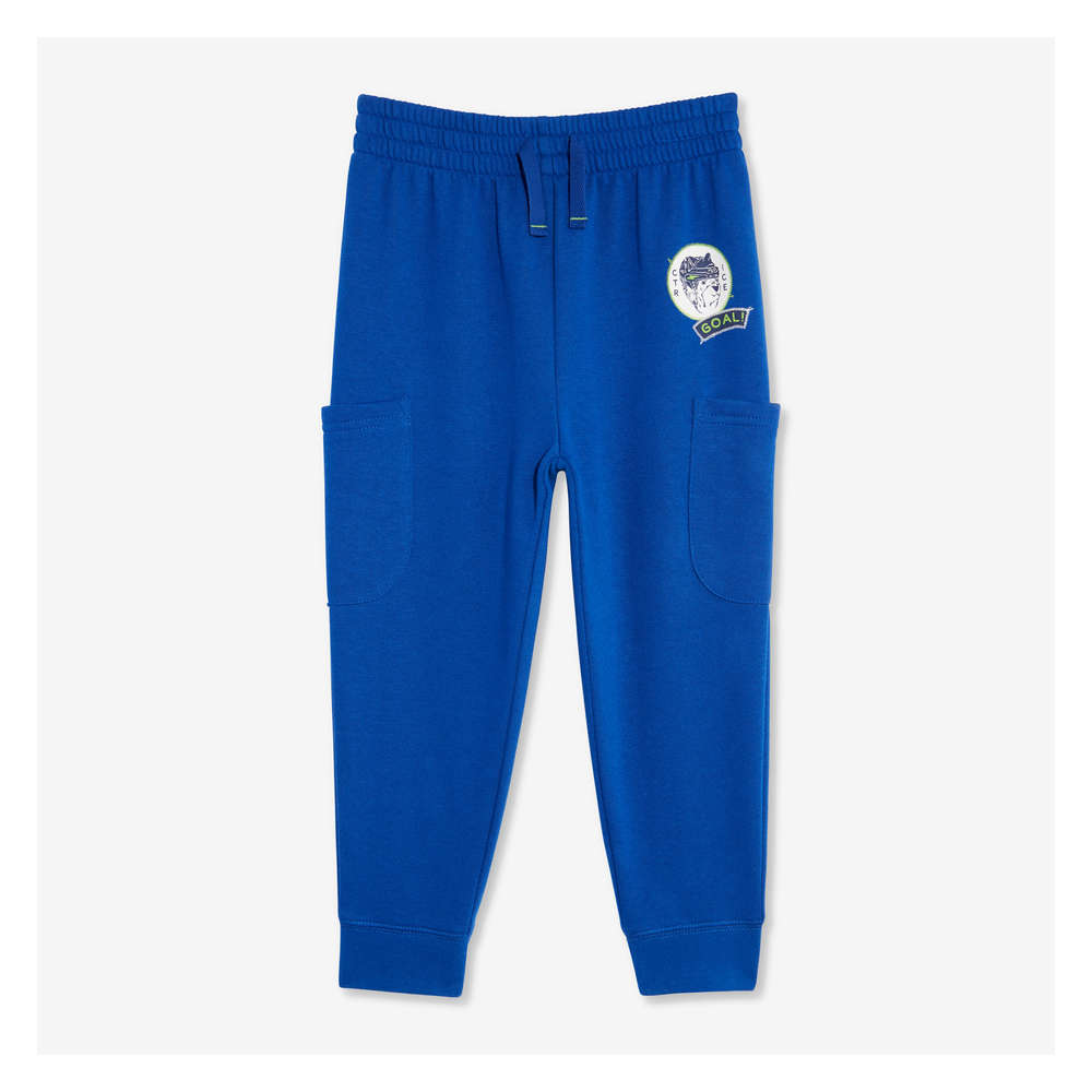 boys royal blue joggers