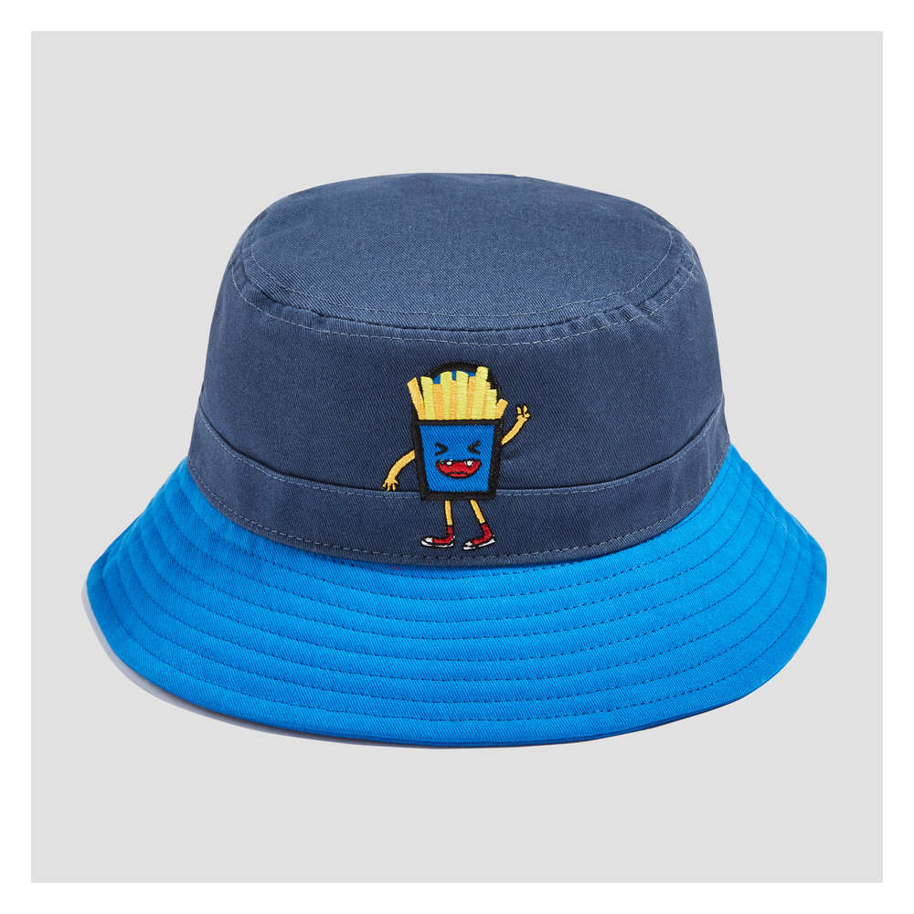 blue toddler hat