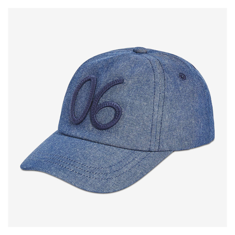 chambray baseball cap