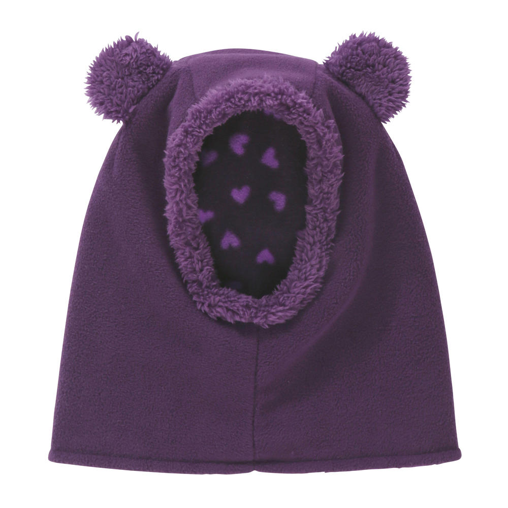 purple toddler hat