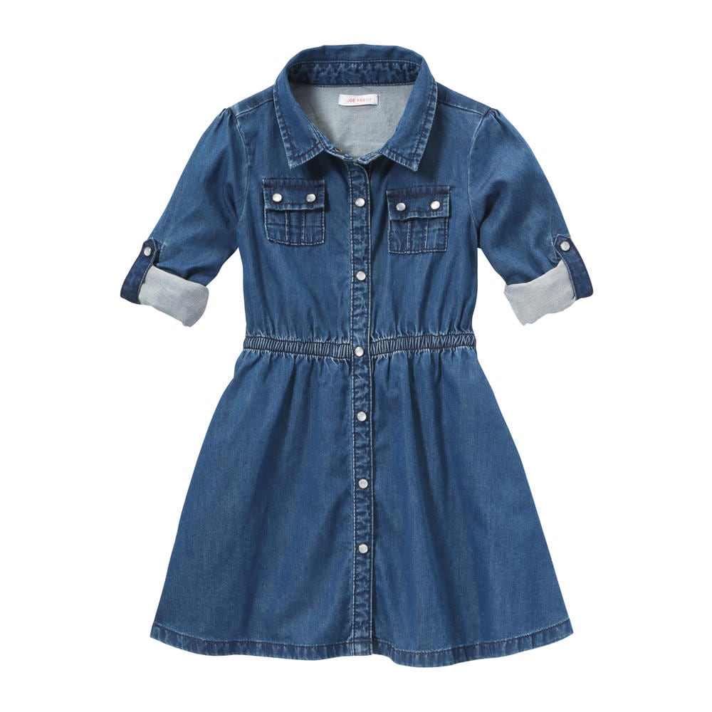 jean dress for little girl