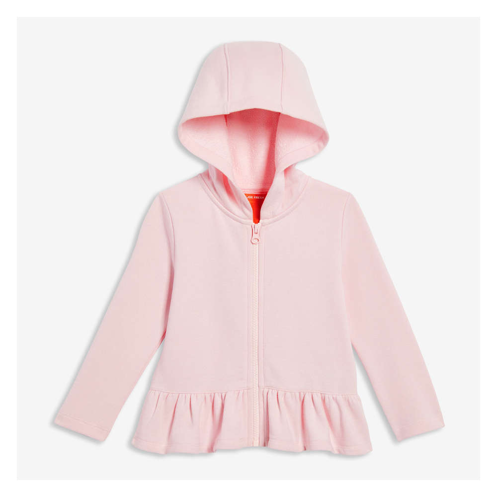 powder pink hoodie