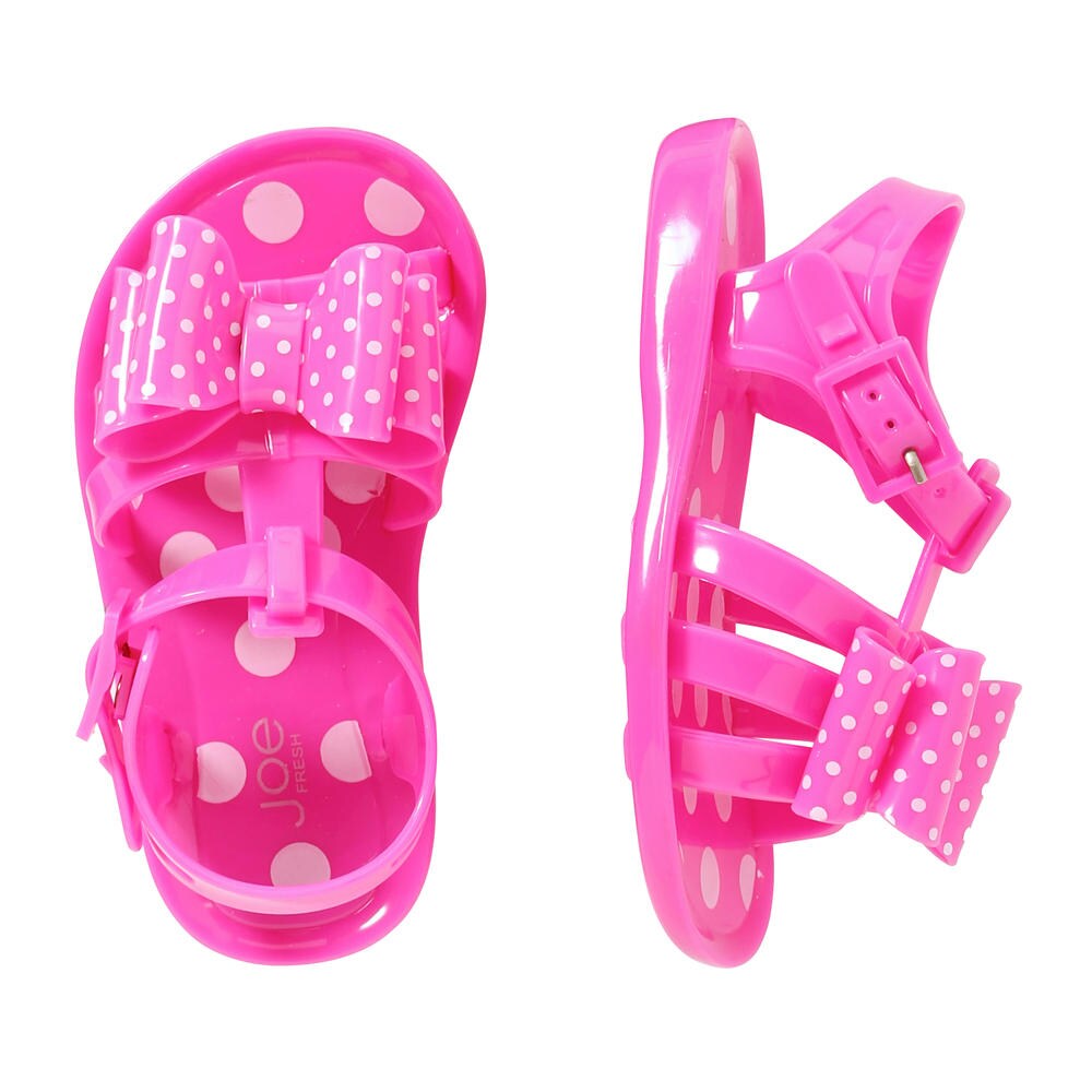 pink jelly sandals for toddlers