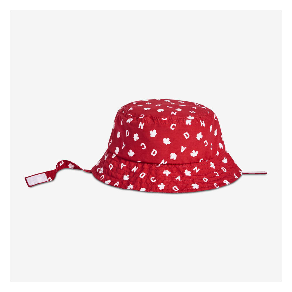 red baby sun hat