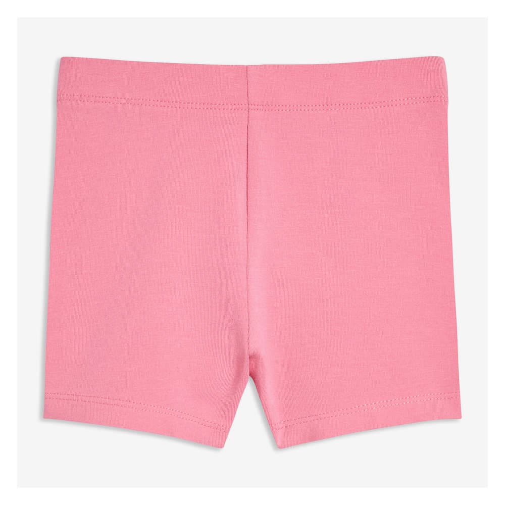 baby pink bike shorts