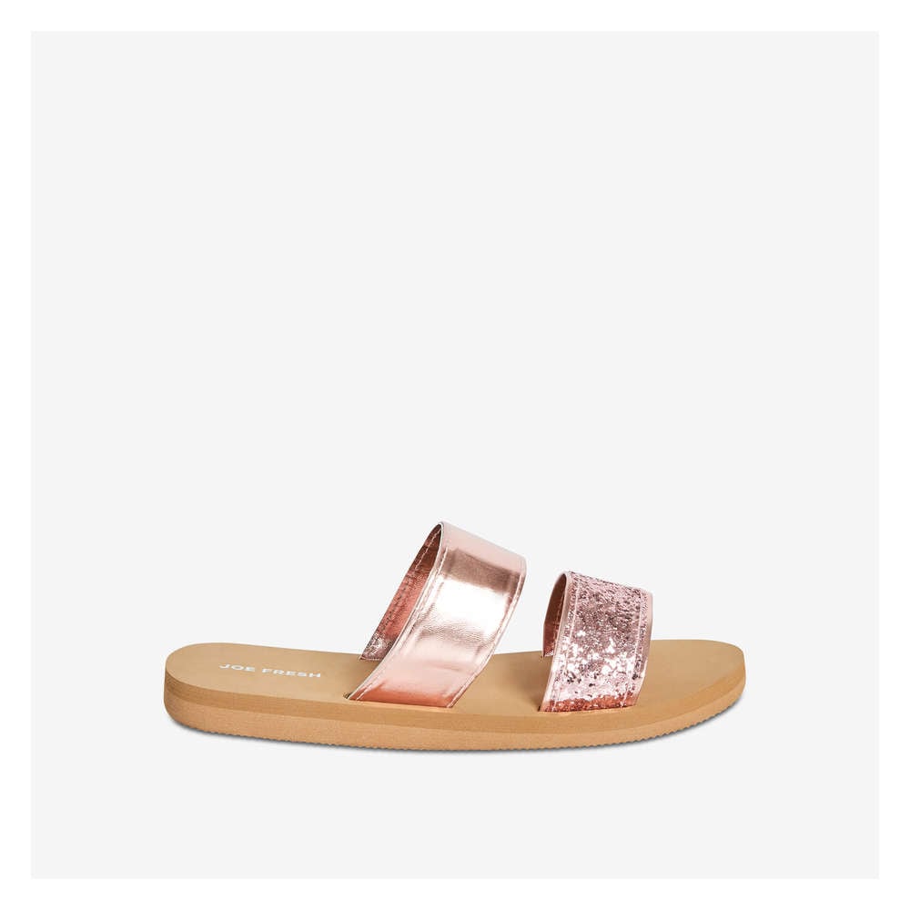 dusty rose sandals