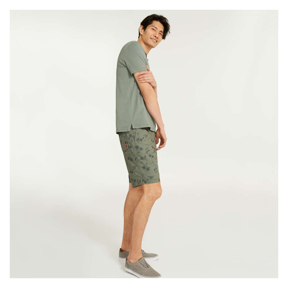cotton twill shorts men's