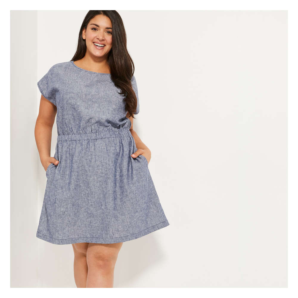 joe fresh linen dress