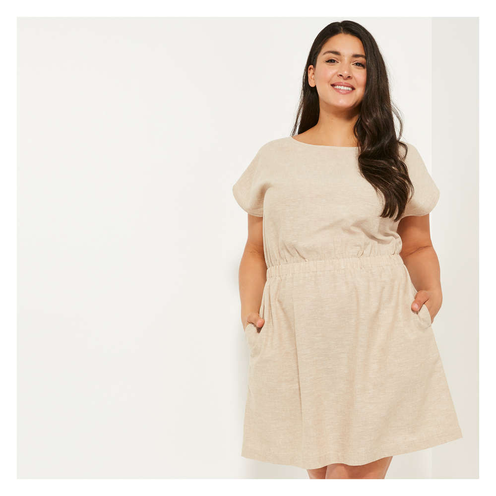 joe fresh linen dress