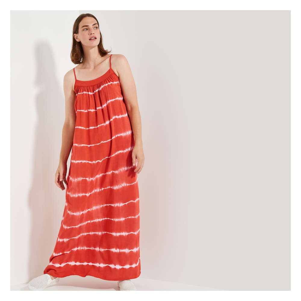 tie dye maxi dress canada