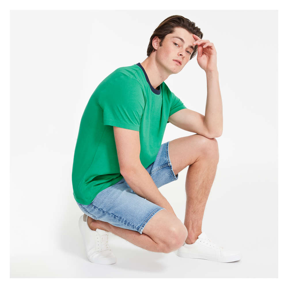 Joe Fresh Men's Organic Cotton Ringer Tee 1 ea, $12.00/1ea
