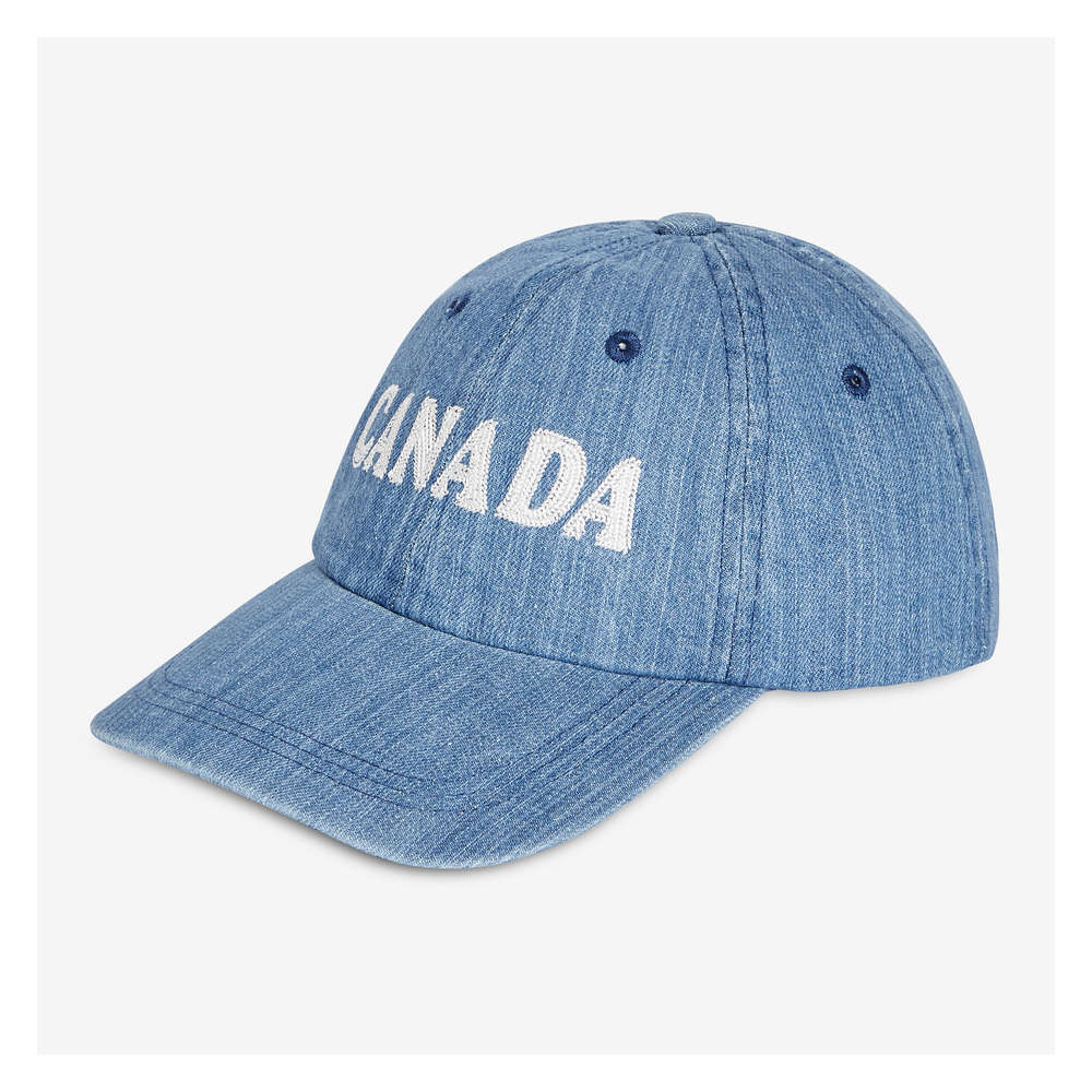 denim baseball cap