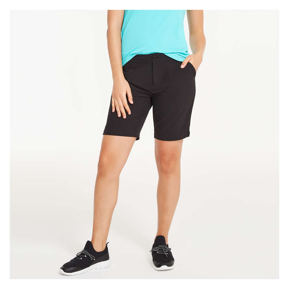 Golf Bermuda Short in Black from Joe Fresh