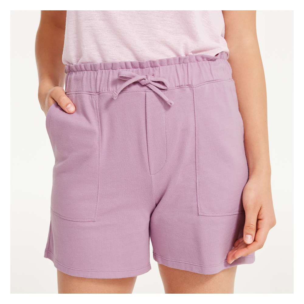 Drawstring Short in Lilac from Joe Fresh
