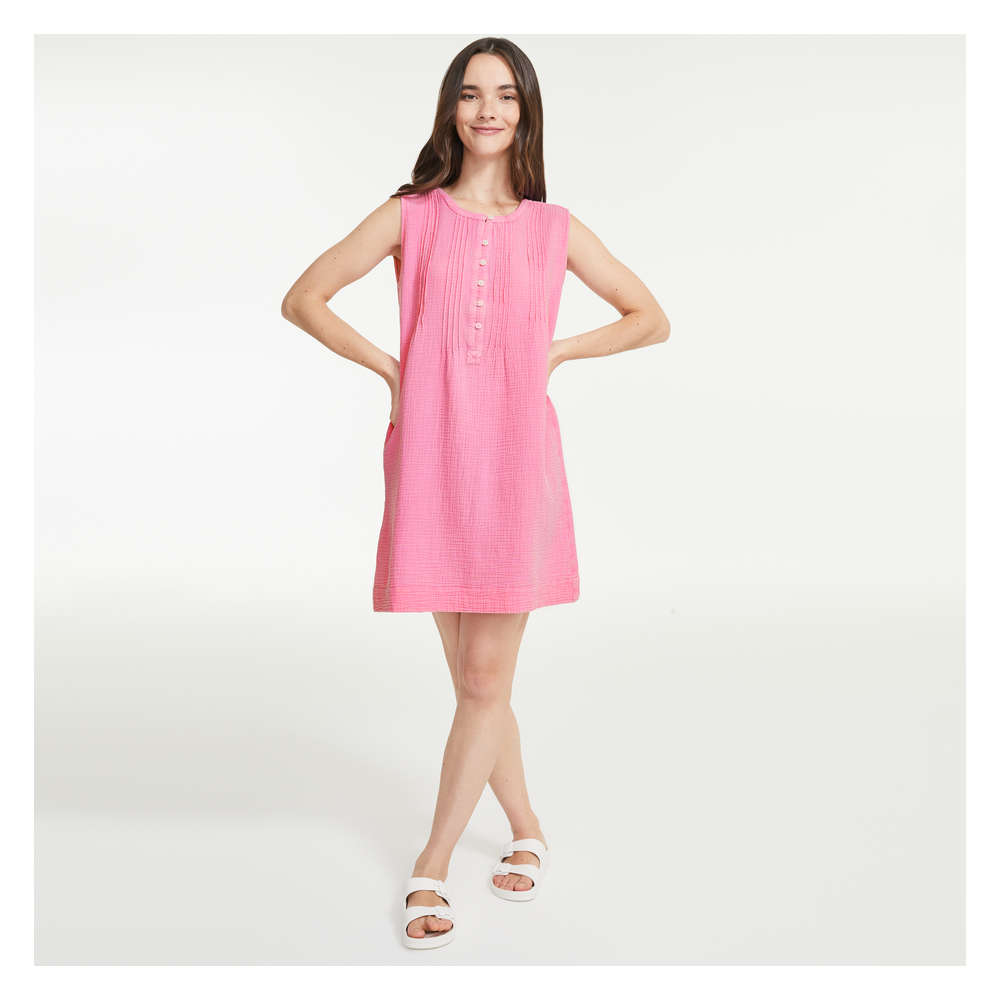 Joe Fresh Gauze Midi Dress - 1 ea | Zehrs
