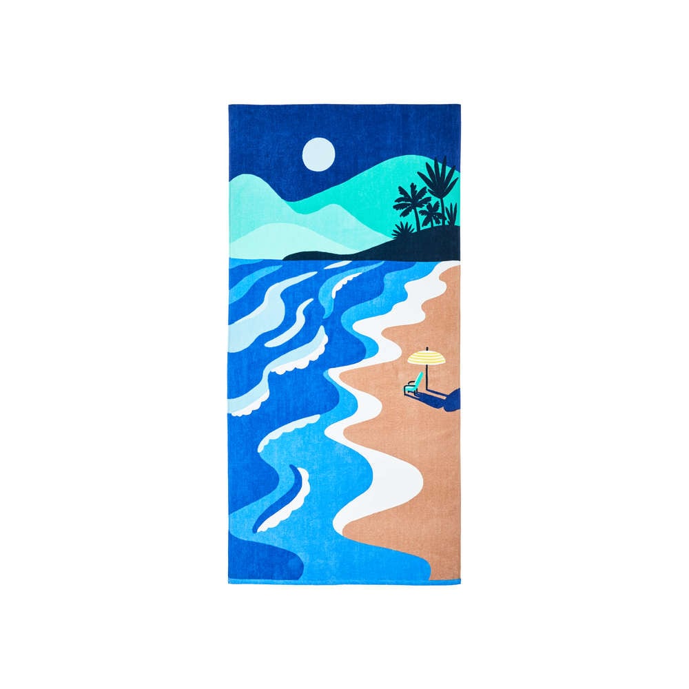 Everyday Essentials  Serviette de plage – rivage 1 ea, 10,00 $/1ch