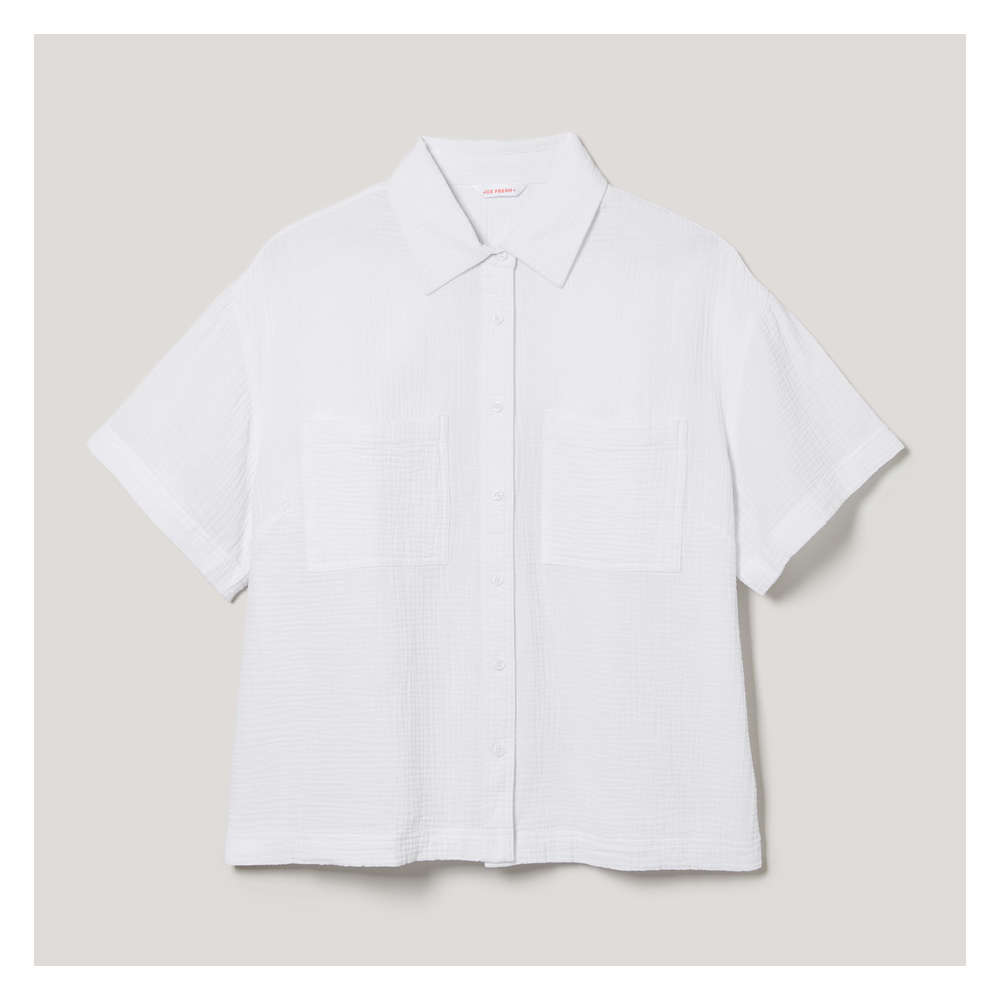 Women+ Gauze Button-Down