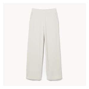 Linen Blend Crop Trouser