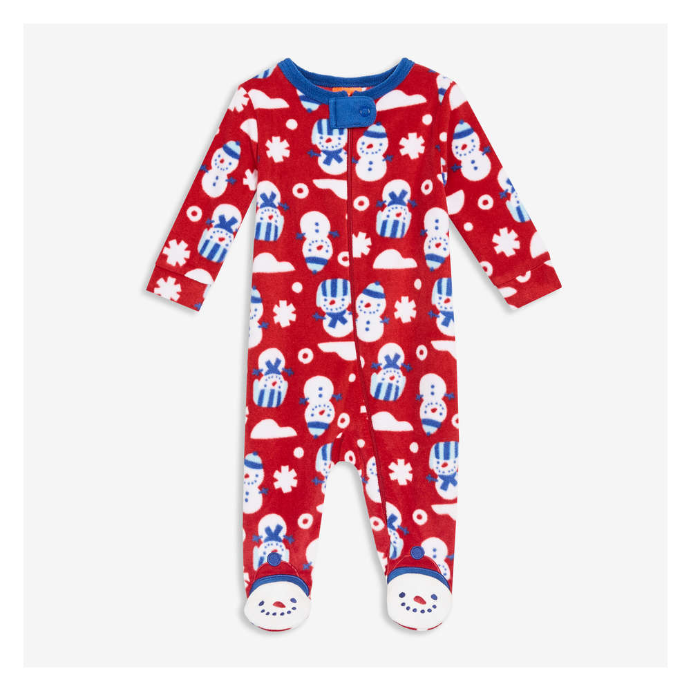 baby boy fleece sleepers